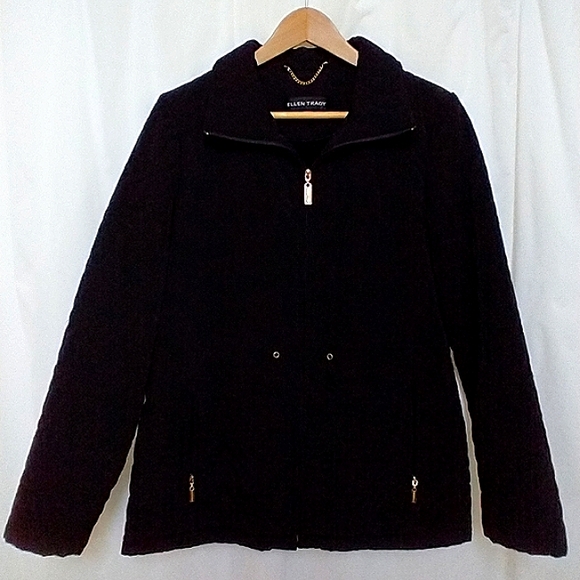 Ellen Tracy Jackets & Blazers - Excellent Used Condition Ellen Tracy Quilted Anorak Plush Lined Jacket Size Med